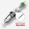 Wormhole Tattoo Cartridge Needles 20PCS 14RS Tattoo Cartridges Disposable Tattoo Needle Cartridge Tattoo Needles Cartridge Needles Round Shader for Tattoo Pen Tattoo Machine Tattoo Supplies 1014RS