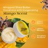 RA COSMETICS Whipped Cocoa & Shea Butter, Mango - 12oz | 100% Pure & Natural Skin Moisturizer with Coconut Oil | Vitamin-Rich Body Butter for Soft, Supple, and Radiant Skin & Healthy Hairs