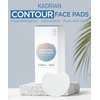 KADRIAN Double-Sided Facial Pads - Lint Free - for Makeup Remover and Toner - Rayon face Pads for Toner and cleasing - Rayon not Cotton Balls - Exfoliating Cotton Rounds for face (180 Pads)