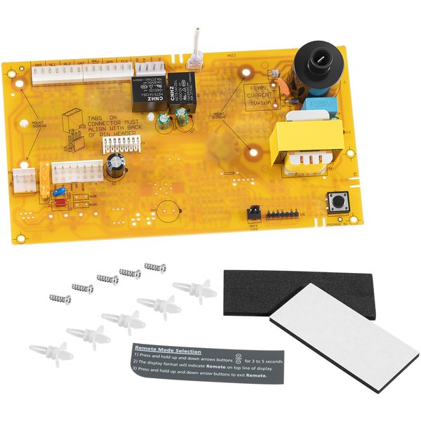 013464F PC Board Control Replacement for Raypak Digital Gas Pool Heater 185B, 265B, 335B,405B,206A, 266A, 336A, 406A, 207A, 267A, 337A, and 407A, 013640F LCD Display Board Pool Stat-Kit Included