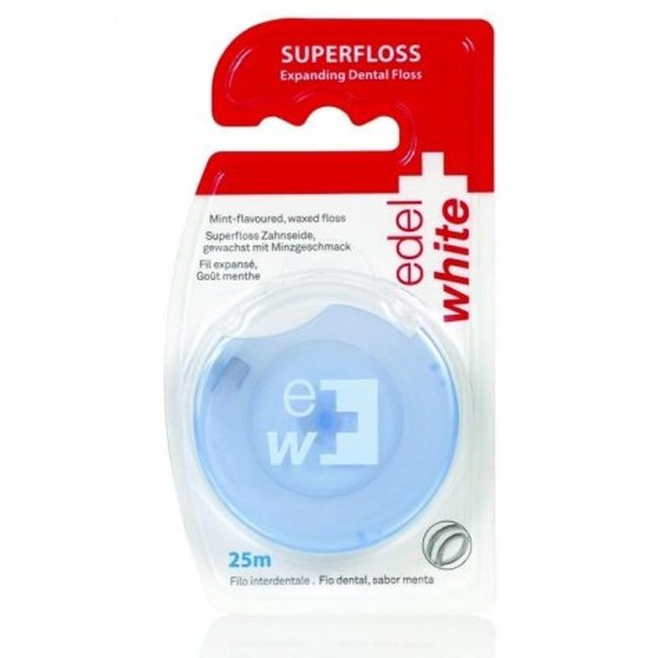 Edel White Superfloss Expanding Dental Floss