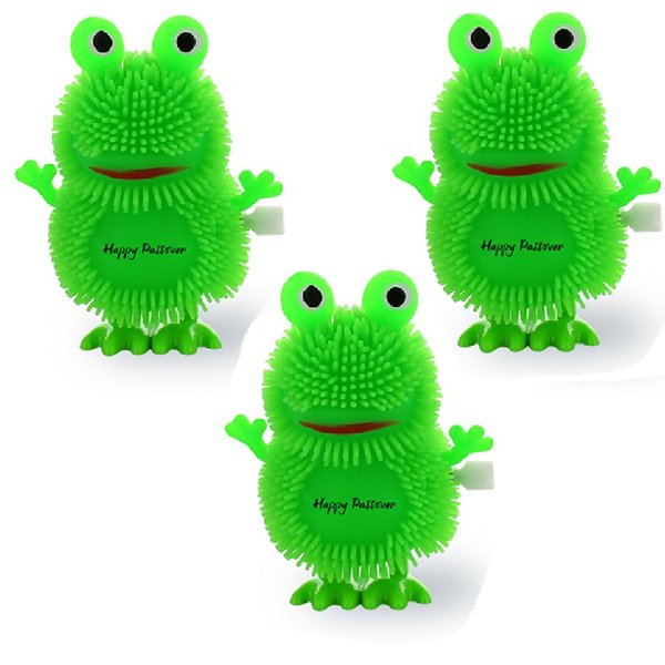 Cazenove 3 Passover Hopping 10 Plagues Frog for Pesach Seder Table Decoration