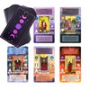 BWTY Tarot Cards Set with Guide Book and 7 Chakra Cards. Learning Tarot Cards Deck for Beginners with Meanings on Them, Keywords, Astrology (Planet Zodiac), Yes or No, Elements, Numerology