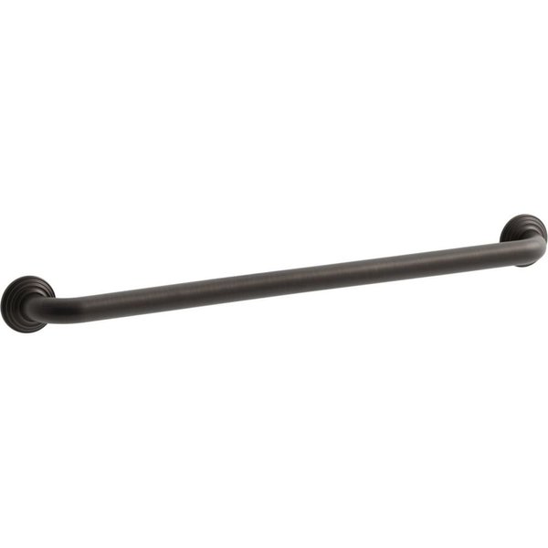KOHLER Traditional 24" ADA Compliant Grab Bar, Oil-Rubbed Bronze
