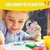 TPLUSHT Sad Hamster Meme Plush Toys (can Make Violin Music)