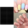 MOLILON 1185pcs French Tip Nail Guides Nail Stickers French Nail Tips Guides Self-Adhesive Moon V-Shaped French Manicure Strip for Edge Auxiliary Stickers DIY Stencil Tools 30 Sheets