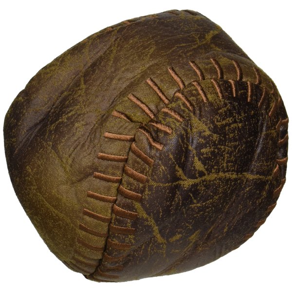 LIXIT VINTAGE SOFTBALL DOG TOY, MEDIUM