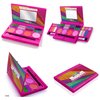 Play22 Real Washable Kids Makeup Palette For Girl - My First Princess Make Up Set Include 4 Blushes, 8 Eyeshadows, 6 Lip Glosses, 8 Glitter Glaze, Mirror, Brushes, Eyeshadow Wand - Best Gift