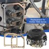 Valve Cover Gaskets Replacement for Kohler 7000 Series for Units Equipped with The Stamped Steel Valve Covers (2 PCS)