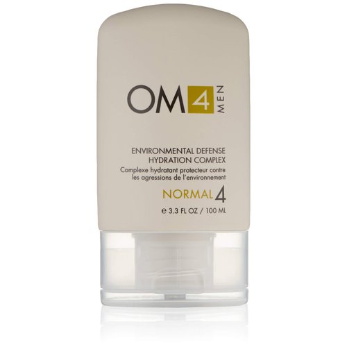 Organic Male OM4 Normal Step 4 - Environmental Defense Hydration Complex - Potent Mens Moisturizer with Vitamin C for all skin types