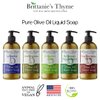 Brittanie's Thyme Organic Natural Hand Soap, 16 oz (Rosemary & Peppermint) Moisturizing Castile Soap Made Olive Oil And Natural Luxurious Essential Oils. Vegan, Gluten & Cruelty Free,