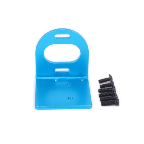 HobbyCrawler Adjustable 540 Motor Mounting Mount Fixed Bracket Holder for Wltoys 1/12 12428 12423 12628 FY01/02/03/04/05 Desert Buggy Short Course RC Car Upgrade Parts(Blue)