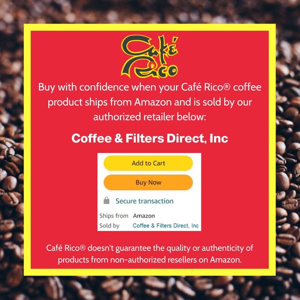 Café Rico Decaff, Decaffeinated Coffee 8.8oz Can