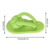 Pet Dog Chew Toy, Cotton Rope Interactive Molar Toy Flip Flops Shape for Teething Puppies Molar Teeth Cleaning Toy