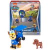 Paw Patrol, Big Truck Pups Chase Action Figure with Clip-on Rescue Drone, Command Center Pod and Animal Friend Kids Toys Ages 3 and up