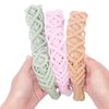 FZBNSRKO 3 Pack Floral Head Wrap,Crochet Headband for Women Handmade Knitted Hairband Crochet Hairbands Crochet Hair Wrap(Mixed Color)