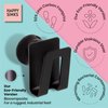 HAPPY SINKS Magnetic Sponge Holder - Suitable For Steel Metal & Composite Sinks - Strong Magnetic Backing - Sponge Caddy Kitchen Sink - Magnetic Sponge Holder For Kitchen Sink - Sponge Holder