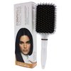 Formawell Beauty x Kendall Jenner Smooth Pass Paddle Hair Brush | Smoothes, Detangles & Styles | Copper-Tourmaline Infused Nylon Bristles Improve Hair Condition & Shine | Comfort Cushioned Grip