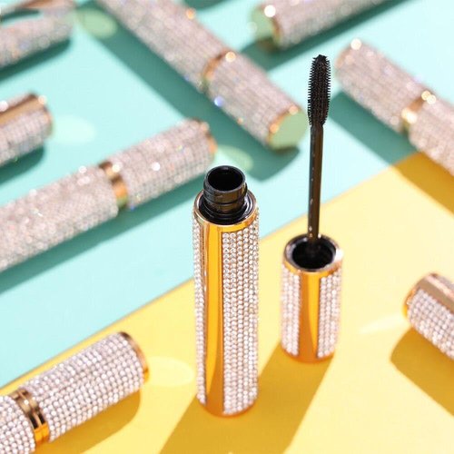 Epilynx by Dr. Liia - Blue Mascara, Brown Mascara, Black Mascara - Telescopic Looks - Gluten Free, Vegan, 3 Colors To Choose From, for Voluminous Lashes (Gold)