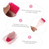 BIUDECO 2 sets Barber Kit Color Tool of Mini Bowls Hair & Tinting Professional Dressing Dying Bleaching Glitter Hairdressing And Dye Home Pink Mixer Tail Comb Brush Brush&