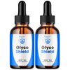 (2 Pack) Glyco Shield Drops, Official Glyco Shield Blood Support Drops With All Natural Ingredients, GlycoShield Maximum Strength Liquid Supplement Supporting Health & Wellness Naturally (60 Servings)