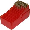 MTM 50 Round Slip-Top Handgun Ammo Box 44/45 Cal (Clear Red)