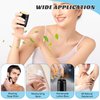 DMuuuDM 15 Pack 1 oz/30ml Plastic Deodorant Containers,Empty Round Twist-Up Solid Stick Tube Container for Homemade Deodorant,Shaving Soap Stick,Heel Lip Balm,Solid Lotion Bars-Top Filling,Black
