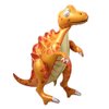 Self standing Dinosaur Tyrannosaurus Animal Balloons for Birthday Party Baby Shower Decoration Kit Inflatable Party Supplies Decorations Gift Kids and Adults (3D Spinosaurus Yellow)