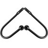 VRSS Curtain Tiebacks Drapery Holdbacks Simple Style (2pcs Black)