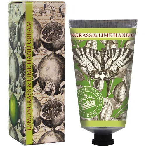 Royal Botanical Gardens, Kew Lemongrass & Lime Hand Cream, 75mls