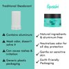 PiperWai Natural Deodorant w/Activated Charcoal | Odor Protection, Vegan, Aluminum Free, Shark Tank Product for Women & Men | Great for Travel, Christmas & Gifts | 50g Scented Single Jar