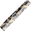 Kent 6T TW Fine Tooth Comb and Wide Tooth Hair Comb Styling Comb for Hair Care, Barber and Beard Combs For Men Grooming-Hair Combs for Men, Women and Kids Hair Care for Wet or Dry, Medium Thick Hair
