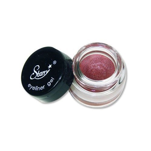 Starry Long Lasting Waterproof Eyeliner Gel with Brush Brick Bronze