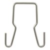 CURT 45807 Trailer Safety Chain Holder Bracket for 2-inch Shank, Clip-On Steel Hanger Hooks