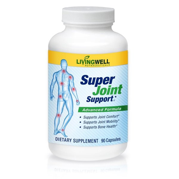 SUPER JOINT SUPPORT - Glucosamine, Chondroitin, MSM, and FruiteX-B Joint Support Supplement - 90ct