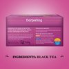 Twinings Darjeeling Tea - A Delicate, Dry Black Tea, Sophisticated Coffee Alternative with Less Caffeine, Individually Wrapped Tea Bags, 20 Count (Pack of 2)