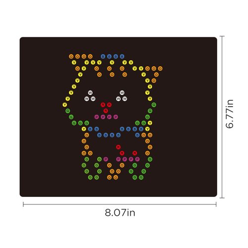 Refill Templates Animal 20PCS for Use with Creative Light Up Board,Kids Magic Light Screen Accessories Learning Toys Ages 4+