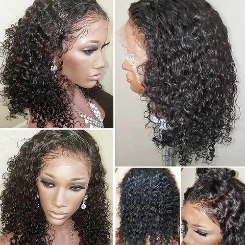 zikria Lace Front Wigs Human Hair Wigs for Black Women Pre Plucked Natural Hairline Brazilian Virgin Hair 150% Density Frontal Wigs Human Hair with Baby Hair 28 Inch Free Part