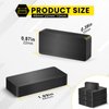 TRYMAG 12 Packs Ferrite Large Block Magnets, 1 7/8" x 7/8" x 3/8" Heavy Duty Industrial Rectangular Ceramic Magnets for Crafts, Fridge, DIY, Science and Cruises(Grade 8)