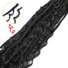 9 Pack 22 Inch Goddess Crochet Box Braids Curly Ends Bohomian Goddess Box Braids Crochet Hair Synthetic Crochet Braids Hair Extensions(22 Inch,1B)