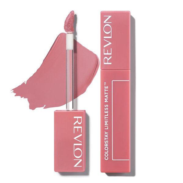 Revlon Lipstick, ColorStay Limitless Matte Liquid Lipstick, Vegan Formula, No-Budge Matte, Longwear Lipstick, Long Lasting, Lightweight/Comfortable, Waterproof, 005 Strut, 0.17 fl oz