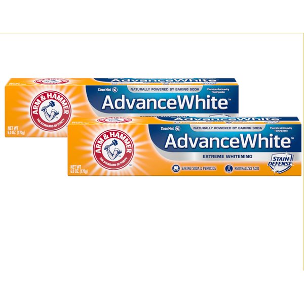 Arm & Hammer Advance White Extreme Whitening Toothpaste Clean Mint - 6 Oz-