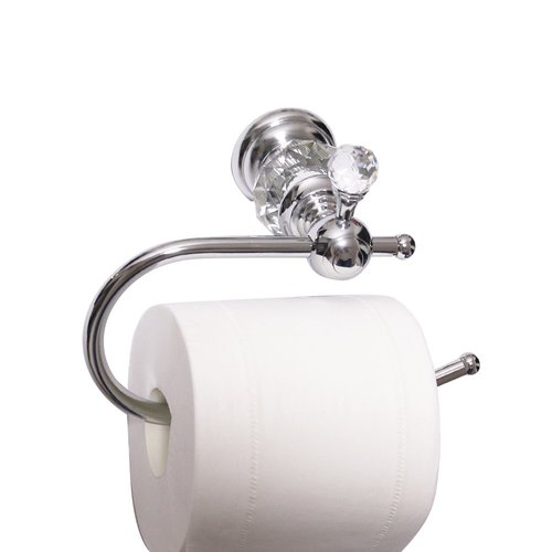 Nokozan Luxury Crystal Series Toilet Paper Holder Wall Mouted, Oil-Rubbed Bronze