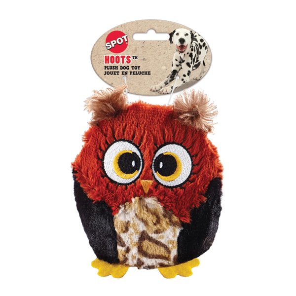 Ethical Pets Hoots Dog Toy, 3-Inch