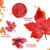 WRBAJIS Fall Hair Clips 10Pcs Maple Leaf Hair Barrettes Thanksgiving Hair Accessories for Women Girls Autumn Harvest Thanksgiving Party Supplies Orange Yellow