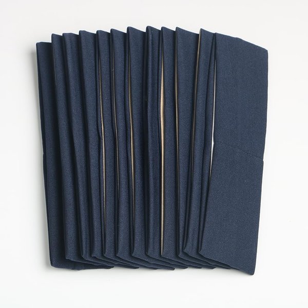 Headbands for Women,12PCS,Soft Stretch Elastic Yoga Sport Headbands(Navy Blue)