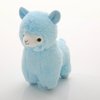 Cuddly Big Soft Toys Alpaca Doll Soft Stuffed Animals Cushion Toy Sheep Doll, 7" /17cm Llama Lamb Plushie Toys Best Birthday Gifts for The Children Kids Baby Toys (Blue)