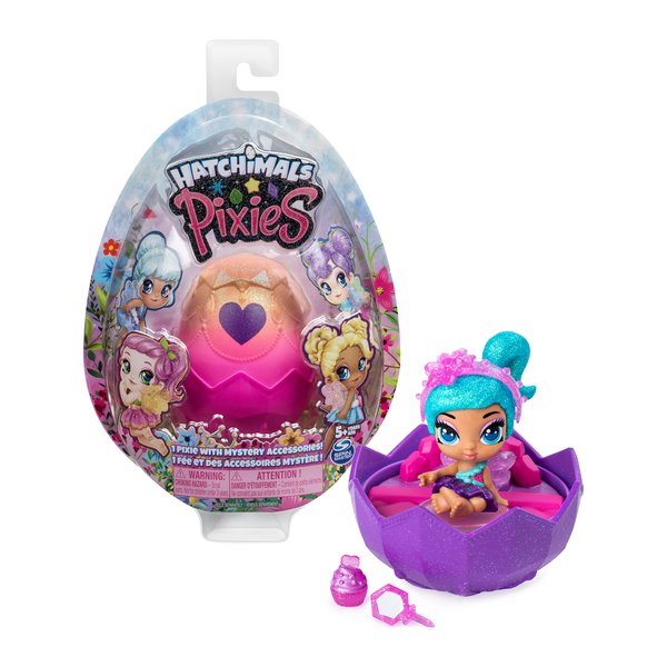 Hatchimals Pixies, 2.5-Inch Collectible Doll and Accessories (Styles May Vary), for Kids Aged 5 and Up