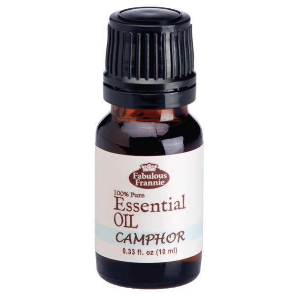 Fabulous Frannie Camphor 100% Pure, Undiluted Essential Oil Therapeutic Grade - 10 ml. Great for Aromatherapy!