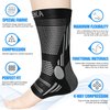 NEENCA Ankle Brace for Pain Relief, 2 Pack Compression Ankle Sleeves Set. Ankle Support Stabilizer for Achilles Tendonitis, Plantar Fasciitis, Joint Pain, Swelling, Arthritis, Sport - FSA/HSA Approved